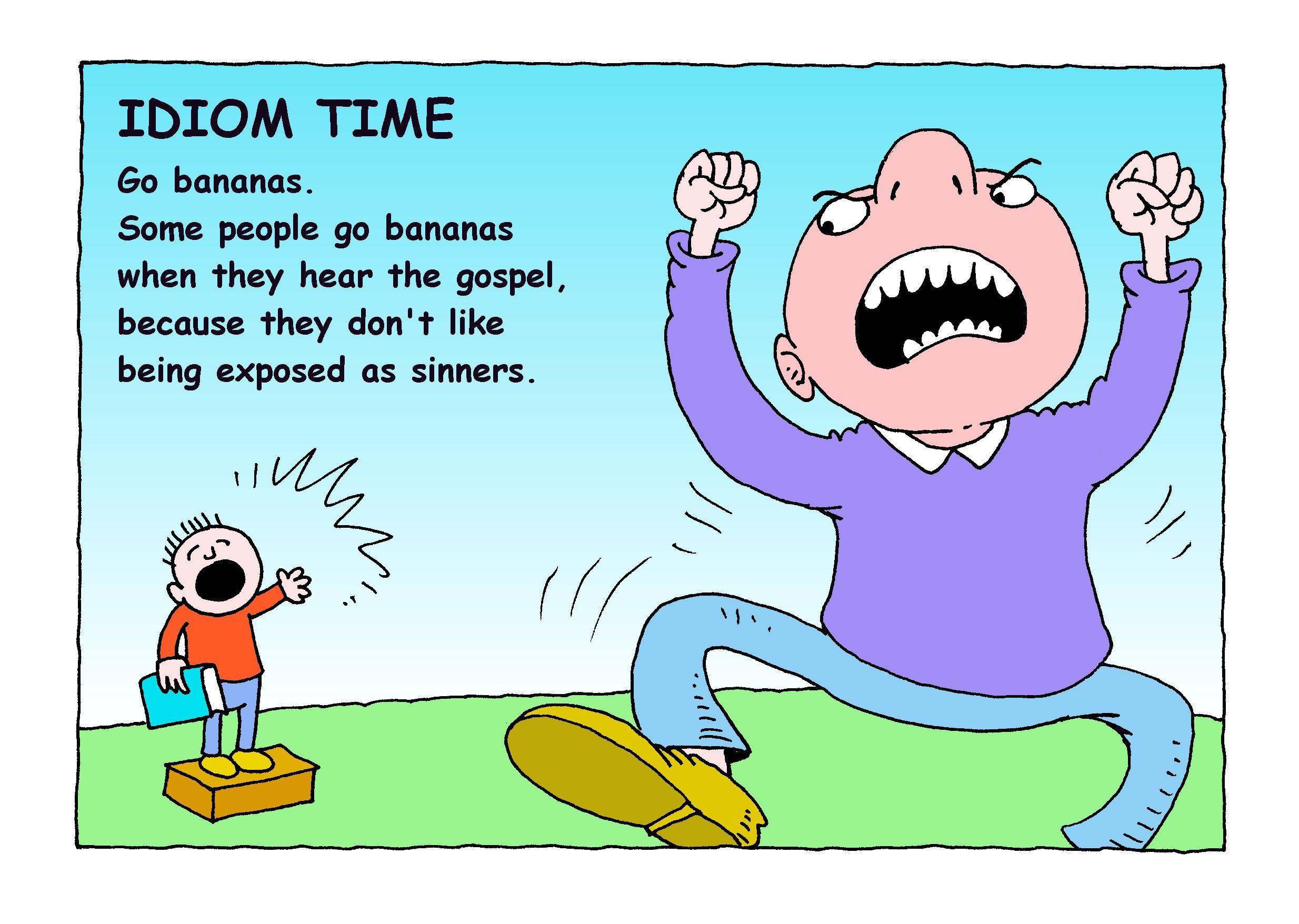 Bible/Idiom Time Richard Gunther free Christian resources